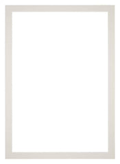 Passe Partout 70x100cm Karton Lichtgrijs Rand 3cm Recht Voorzijde | Yourdecoration.nl