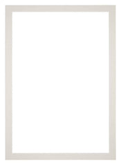 Passe Partout 21x30cm Karton Lichtgrijs Rand 3cm Recht Voorzijde | Yourdecoration.nl