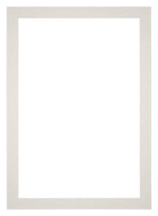 Passe Partout 30x42cm Karton Lichtgrijs Rand 4cm Recht Voorzijde | Yourdecoration.nl