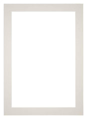 Passe Partout 42x60cm Karton Lichtgrijs Rand 5cm Recht Voorzijde | Yourdecoration.nl