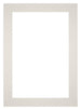 Passe Partout 35x50cm Karton Lichtgrijs Rand 6cm Recht Voorzijde | Yourdecoration.nl