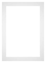 Passe Partout 21x30cm Karton Wit Rand 5cm Recht Voorzijde | Yourdecoration.nl