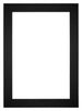 Passe Partout 25x35cm Karton Zwart Rand 6cm Recht Voorzijde | Yourdecoration.nl