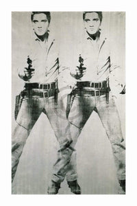 Andy Warhol  Elvis 1963 Double Kunstdruk 60x90cm | Yourdecoration.nl