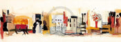 Celina Bonciani  Begegnungen III Kunstdruk 100x35cm | Yourdecoration.nl