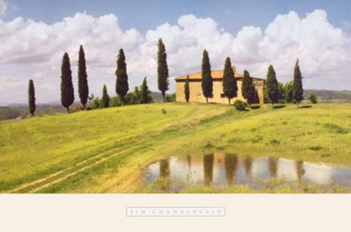 Jim Chamberlain  Tuscan Hillside #5 Kunstdruk 91x61cm | Yourdecoration.nl