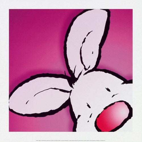 Jean Paul Courtsey  Rabbit Kunstdruk 30x30cm | Yourdecoration.nl