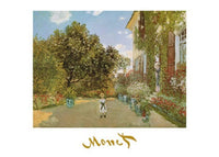 Claude Monet  La casa della artista Kunstdruk 70x50cm | Yourdecoration.nl
