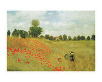 Claude Monet  Papaveri Kunstdruk 70x50cm | Yourdecoration.nl