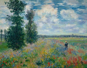 Claude Monet  Les Coquelicots Kunstdruk 90x70cm | Yourdecoration.nl