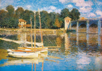 Claude Monet  Le pont d'Argenteuil Kunstdruk 98x68cm | Yourdecoration.nl