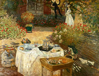 Claude Monet  Le DÃ©jeuner Kunstdruk 90x70cm | Yourdecoration.nl