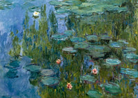 Claude Monet  Seerosen Kunstdruk 29.7x21cm | Yourdecoration.nl