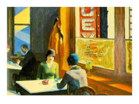 PGM Edward Hopper Chop Suey 1929 Kunstdruk 40x30cm | Yourdecoration.nl