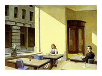 PGM Edward Hopper Sunlight in a Cafeteria Kunstdruk 40x30cm | Yourdecoration.nl