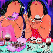 El van Leersum  Lovin Goddies Kunstdruk 70x70cm | Yourdecoration.nl