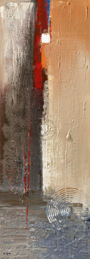 Flory Aerts  Vertical II Kunstdruk 35x100cm | Yourdecoration.nl