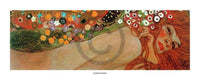 Gustav Klimt  Acqua Mossa Kunstdruk 50x20cm | Yourdecoration.nl