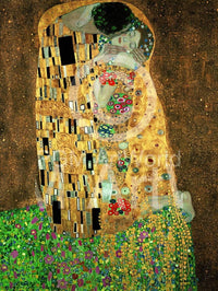 Gustav Klimt  Der Kuss Kunstdruk 60x80cm | Yourdecoration.nl