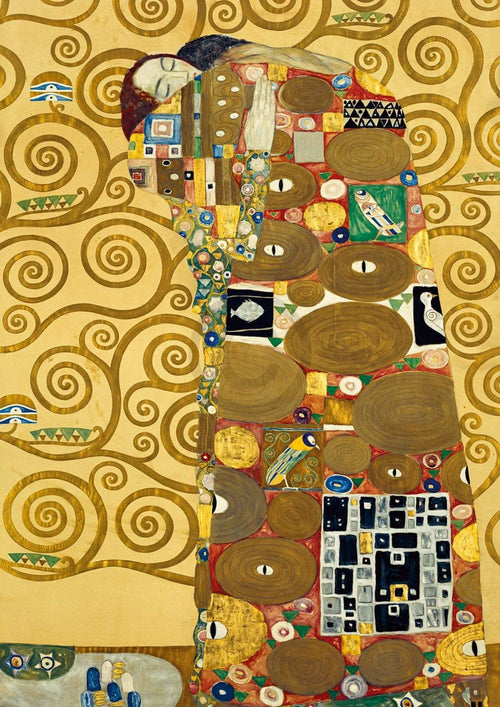 Gustav Klimt  Die ErfÃ¼llung Kunstdruk 21x29.7cm | Yourdecoration.nl