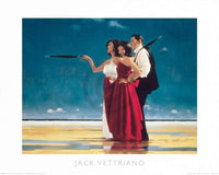 Jack Vettriano  The Missing Man I Kunstdruk 50x40cm | Yourdecoration.nl