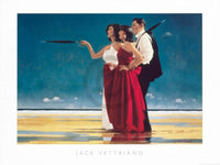 Jack Vettriano  The Missing Man I Kunstdruk 80x60cm | Yourdecoration.nl