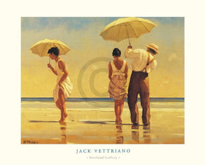 Jack Vettriano  Mad Dogs Kunstdruk 80x60cm | Yourdecoration.nl