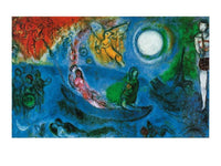 Marc Chagall  Il concerto, 1957 Kunstdruk 80x60cm | Yourdecoration.nl