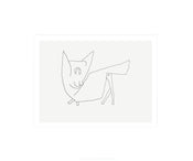 PGM Paul Klee Le Petit Chat Kunstdruk 60x50cm | Yourdecoration.nl