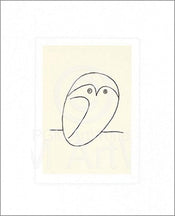 Pablo Picasso  Le Hibou Kunstdruk 50x60cm | Yourdecoration.nl