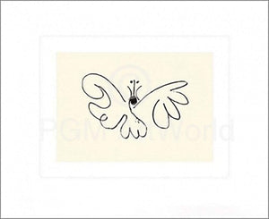 Pablo Picasso  Le Papillon Kunstdruk 50x60cm | Yourdecoration.nl