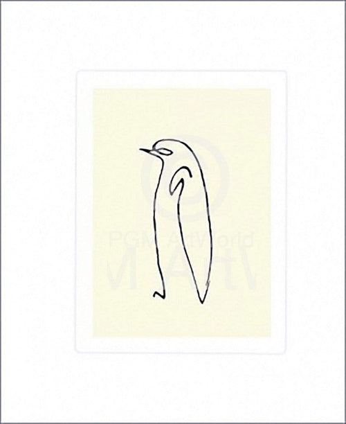 Pablo Picasso  Le pingouin Kunstdruk 50x60cm | Yourdecoration.nl