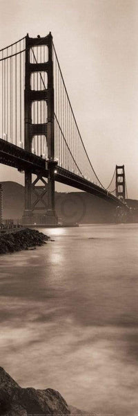 Alan Blaustein  Golden Gate Bridge I Kunstdruk 90x30cm | Yourdecoration.nl