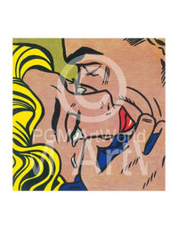 Roy Lichtenstein  Kiss V Kunstdruk 35.5x28cm | Yourdecoration.nl