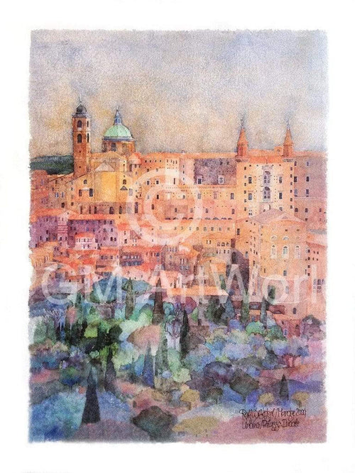 Ralf Westphal  Urbino, Palazzo Ducale, Marche Kunstdruk 60x80cm | Yourdecoration.nl