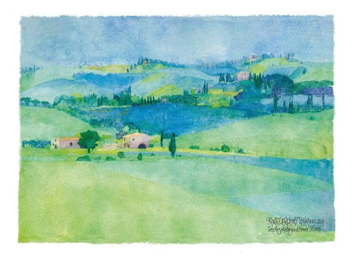 Ralf Westphal  Abbazia di Monte Oliveto, Toskana Kunstdruk 80x60cm | Yourdecoration.nl