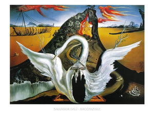 Salvador Dali  Bacchanale Kunstdruk 80x60cm | Yourdecoration.nl