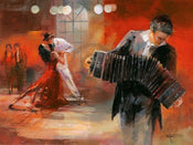 Willem Haenraets  Bandoneon Kunstdruk 80x60cm | Yourdecoration.nl