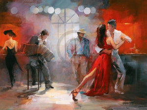 Willem Haenraets  Tango Kunstdruk 80x60cm | Yourdecoration.nl