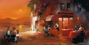 Willem Haenraets  Dinner for two I Kunstdruk 100x50cm | Yourdecoration.nl