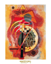 Wassily Kandinsky  Hommage a Grohmann Kunstdruk 40x50cm | Yourdecoration.nl