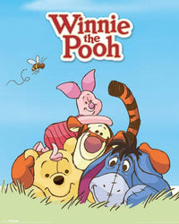 Pyramid Winnie the Pooh Characters Poster 40x50cm | Yourdecoration.nl