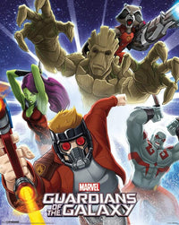 Pyramid Guardians Of The Galaxy Burst Poster 40x50cm | Yourdecoration.nl