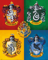 Pyramid Mpp50826 Harry Potter Colourful Crests Poster 40x50cm | Yourdecoration.nl