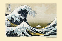 Pyramid Hokusai Great Wave off Kanagawa Poster 91,5x61cm | Yourdecoration.nl