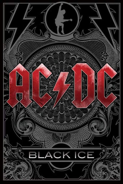 Pyramid AC DC Black Ice Poster 61x91,5cm | Yourdecoration.nl