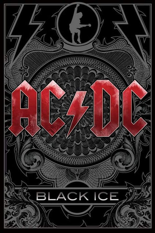 Pyramid AC DC Black Ice Poster 61x91,5cm | Yourdecoration.nl