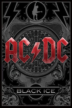 Pyramid AC DC Black Ice Poster 61x91,5cm | Yourdecoration.nl