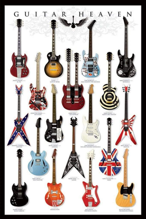 Pyramid Guitar Heaven Poster 61x91,5cm | Yourdecoration.nl