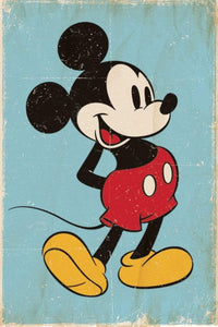 Pyramid Mickey Mouse Retro Poster 61x91,5cm | Yourdecoration.nl